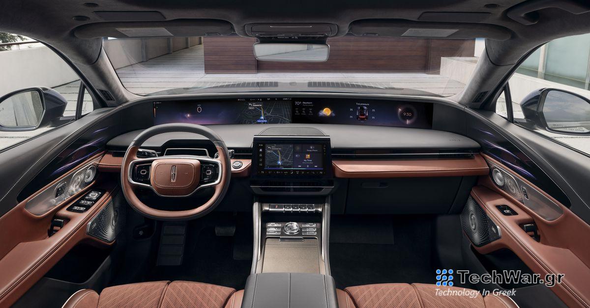 Το νέο ψηφιακό ταμπλό 48 ιντσών της Ford είναι πολύ Android για ένα αυτοκίνητο