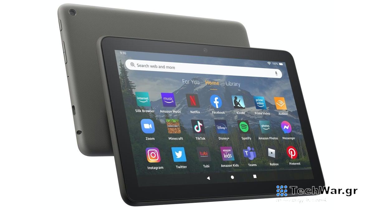 Το νεότερο tablet Fire HD 8 Plus της Amazon πωλείται σε μία από τις μεγαλύτερες εκπτώσεις που έχει ποτέ