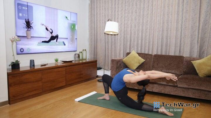 Samsung TV Yoga YogiFi Smart Mat Integration
