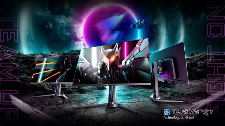 Gigabyte AORUS FO27Q3 And Gigabyte AORUS FO32U2