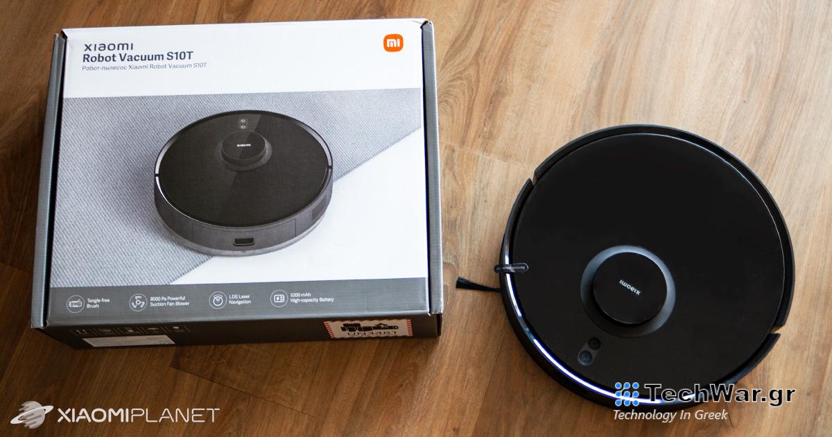 Το Xiaomi Robot Vacuum S10T έχει απίστευτη ισχύ 8000 pa [KUPÓNY]
