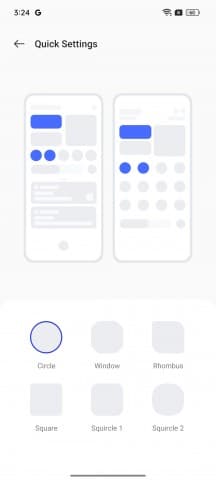 Επιλογές προσαρμογής διεπαφής χρήστη