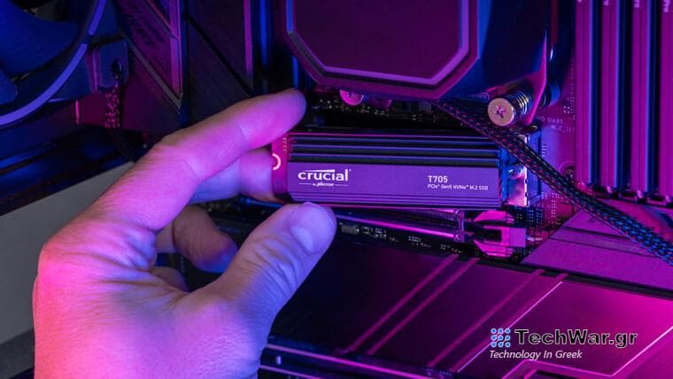 The Crucial T705 SSD