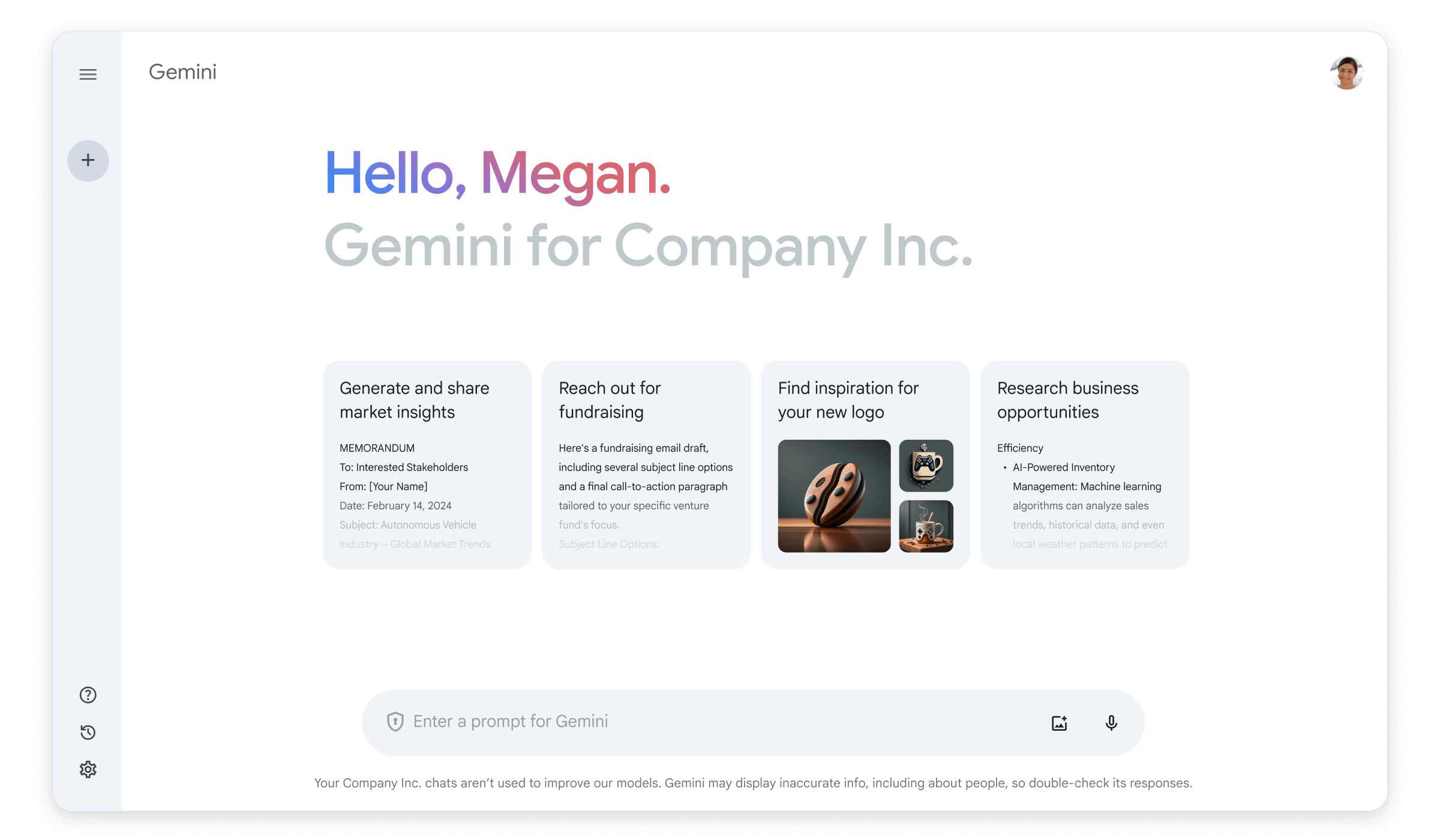 Gemini for Workspace