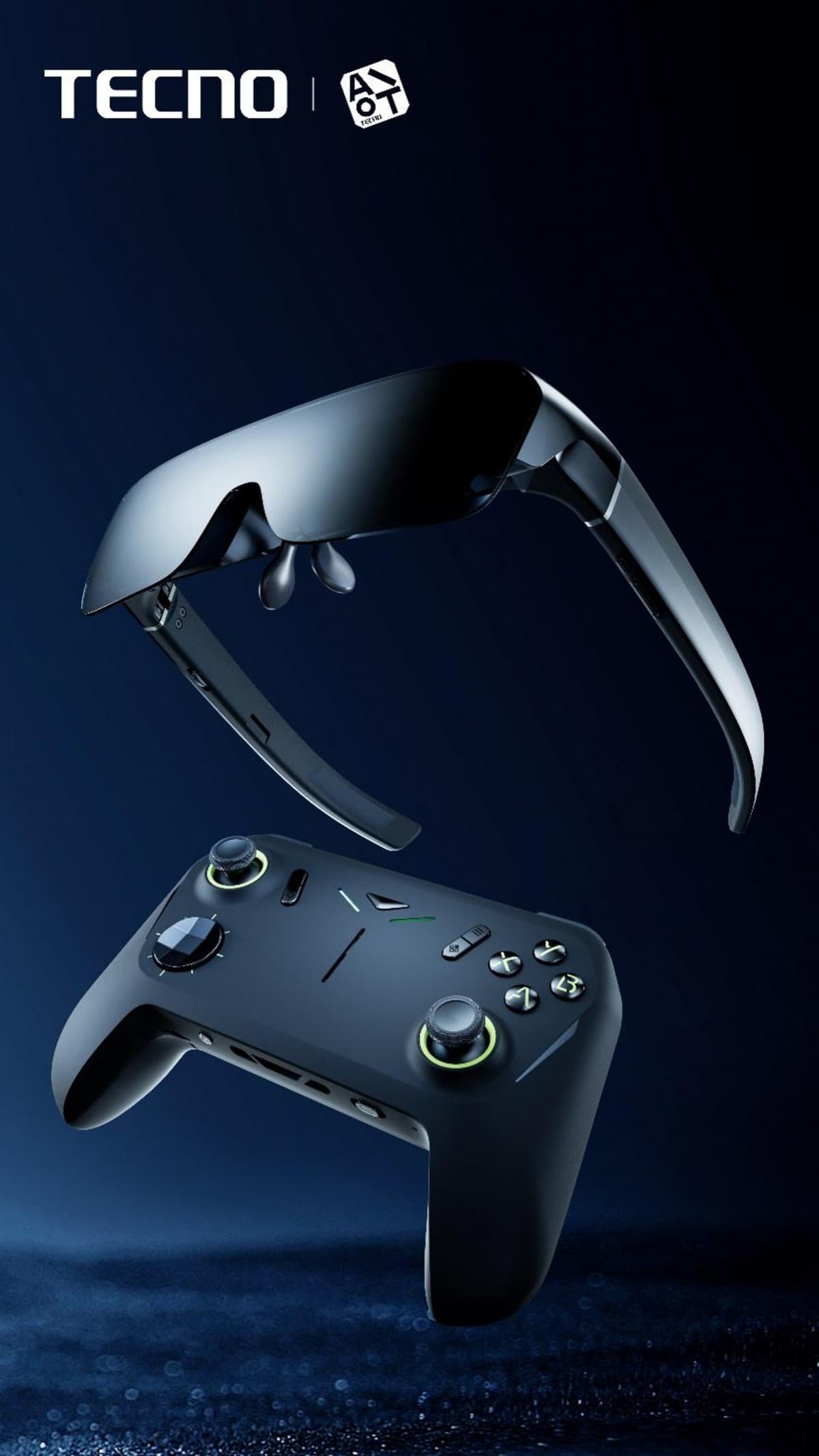 Η Tecno ανακοινώνει ασύρματα γυαλιά AR με κονσόλα χειρός και σκύλο ρομπότ Dynamic 1