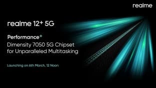 Το Realme 12+ 5G θα τροφοδοτείται από το Dimensity 7050 SoC και θα διαθέτει οθόνη AMOLED 120 Hz