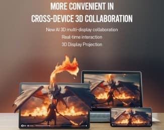 Το tablet μπορεί να μετατρέψει οποιαδήποτε εικόνα 2D σε 3D – ακόμα και μια που μεταδίδεται από ένα τηλέφωνο