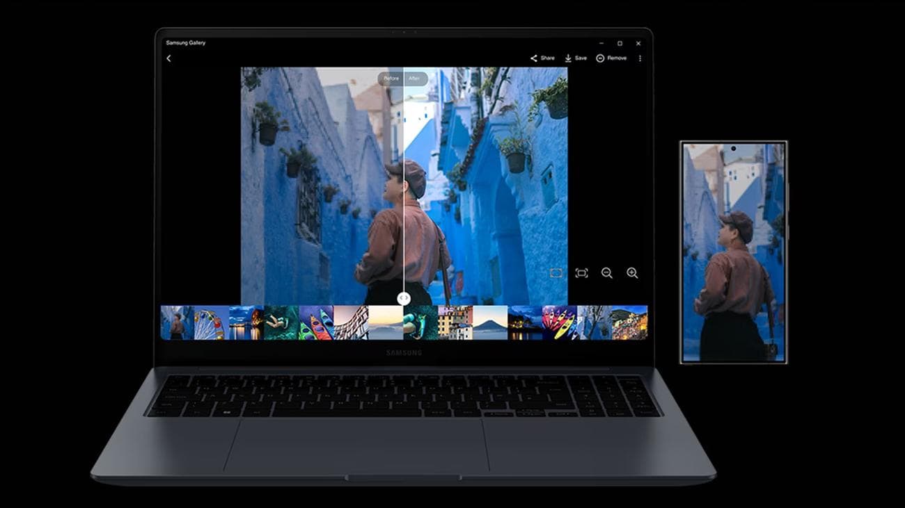 Το Remaster φωτογραφιών του Galaxy Book4