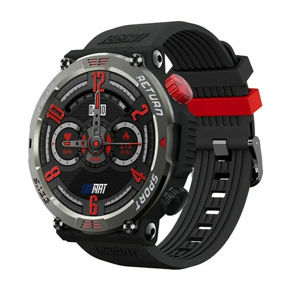 Με οθόνη 1.46" υψηλής ανάλυσης, Bluetooth Call και φακό, το LOKMAT ZEUS 5 PRO είναι ένα ρολόι που πρέπει να δείς.