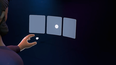 Meta Quest 3 χειρονομίες