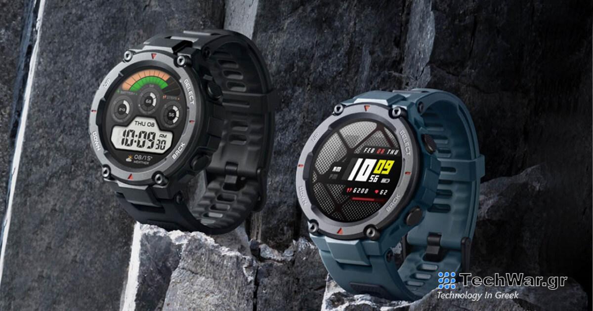 Amazfit T-Rex Pro επίσημα: Μια νέα έκδοση ενός ισχυρού smartwatch
