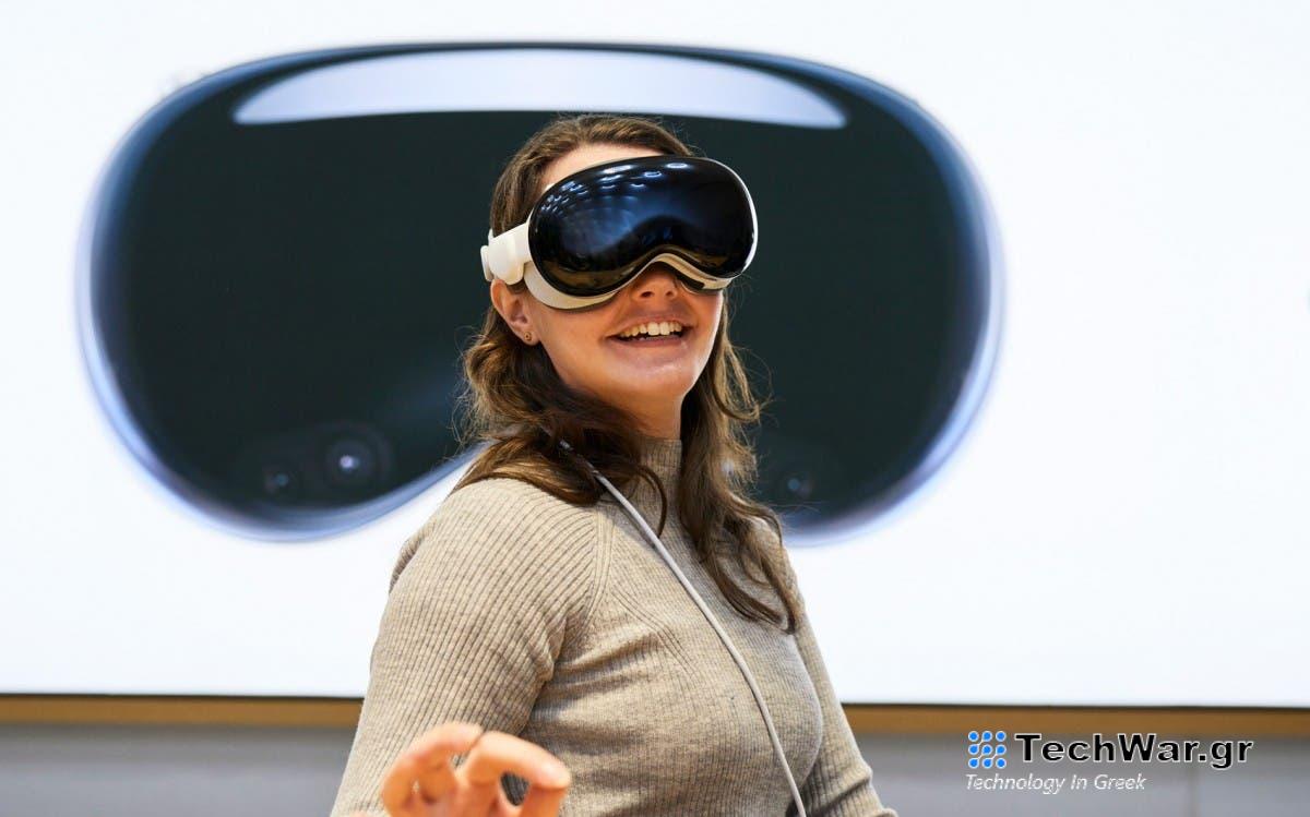 Apple: περισσότερες από 1.000 αποκλειστικές εφαρμογές για το Vision Pro