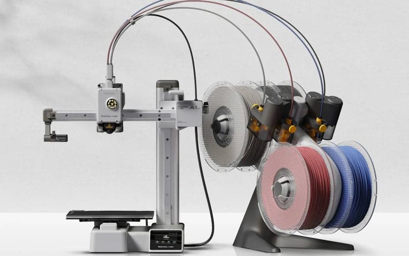 Bambu Lab A1 Mini on a plain white background.