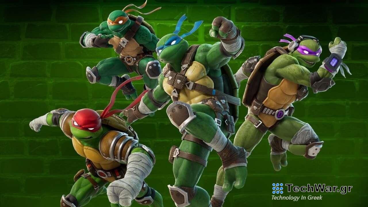 Fortnite Teasing TMNT Mini-Pass για το Κεφάλαιο 5 Σεζόν 1
