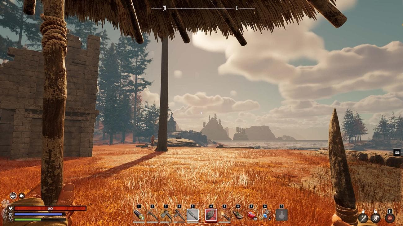 Ομπρέλα και κυνηγετικό μαχαίρι αηδόνι.