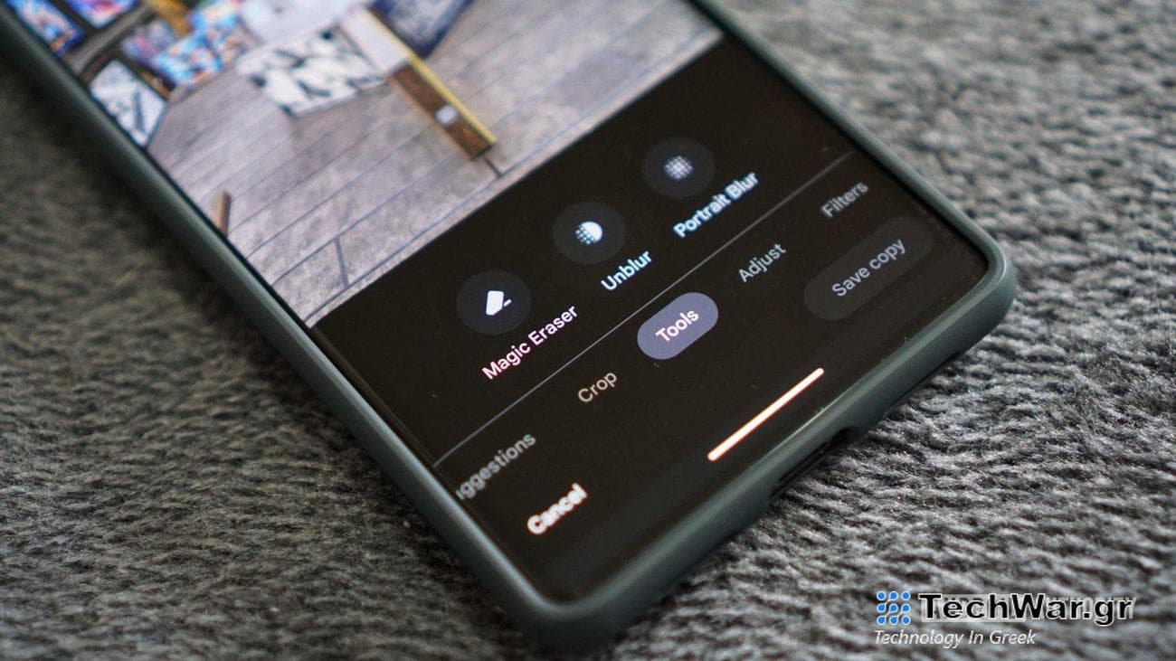 Google Pixel 7 Pro Magic Eraser