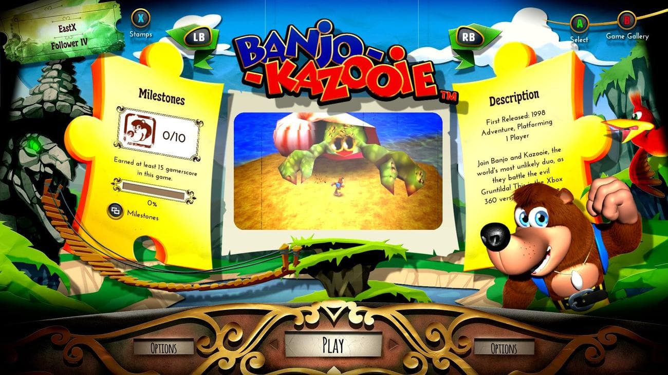 Σπάνια επανάληψη Banjo Kazooie