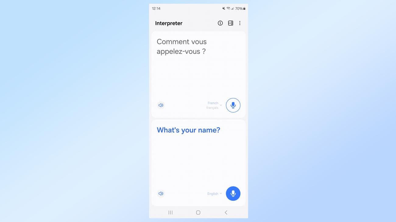 Πώς να χρησιμοποιήσετε την εφαρμογή Διερμηνέας στο Samsung Galaxy S24