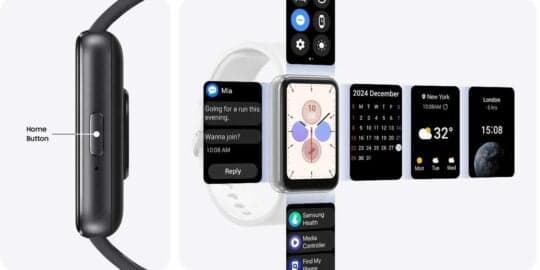 Εφαρμογές κουμπιών Samsung Galaxy Fit 3