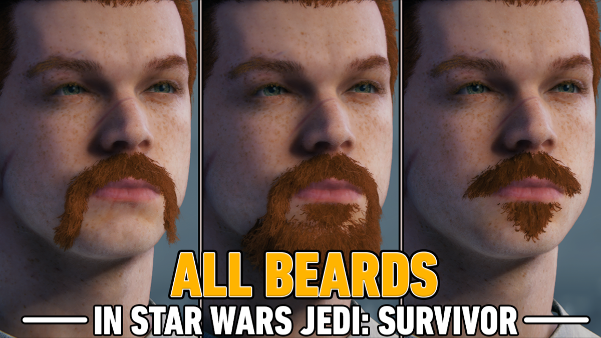 All Beards in Star Wars Jedi: Survivor