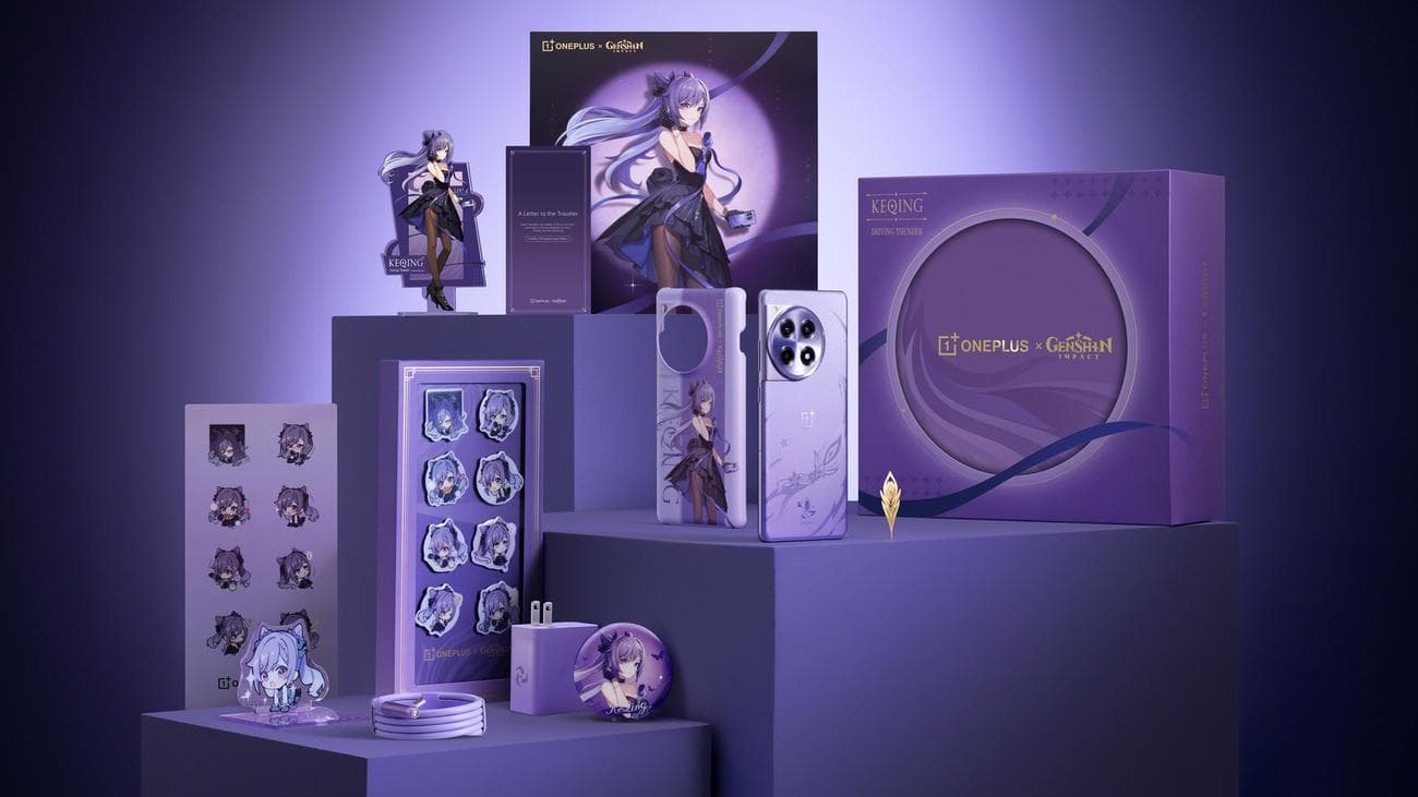 Unboxing OnePlus 12R Keqing ειδική έκδοση