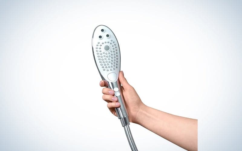 The Womanizer Wave on a blue and white background