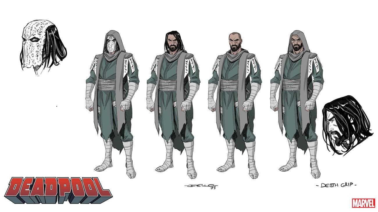 IGN Exclusive First look at Deathgrip design. Courtesy of Marvel Comics.