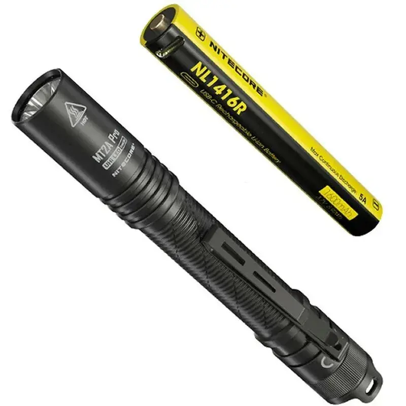 NITECORE MT2A Pro : Επαναφορτιζόμενος Pen φακός με IP68 Rating, 1000lumens φωτεινότητα και μπαταρία 1600mah στα 37.8€!