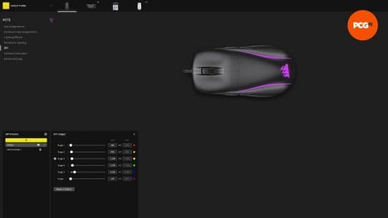 Corsair M75 στο iCue