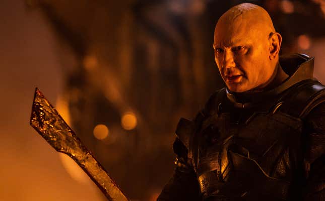 Εικόνα για άρθρο με τίτλο Dave Bautista on Playing a Failure and Channeling His Rage in Dune: Part Two