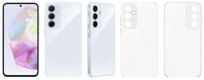 samsung galaxy A35, Samsung Galaxy A35 & Galaxy A55: Διέρρευσαν οι επίσημες θήκες