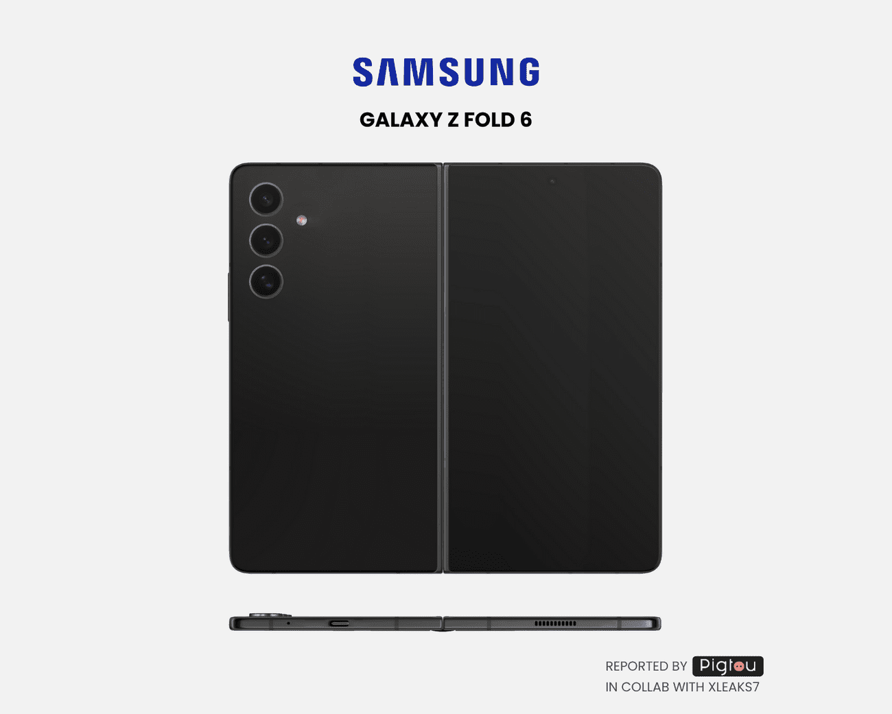 Samsung Galaxy Z Fold 6 renders