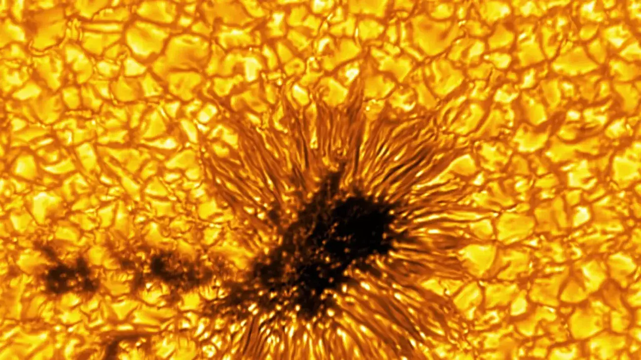 Χαβανέζικο τηλεσκόπιο που καταγράφει ηλιακές κηλίδες