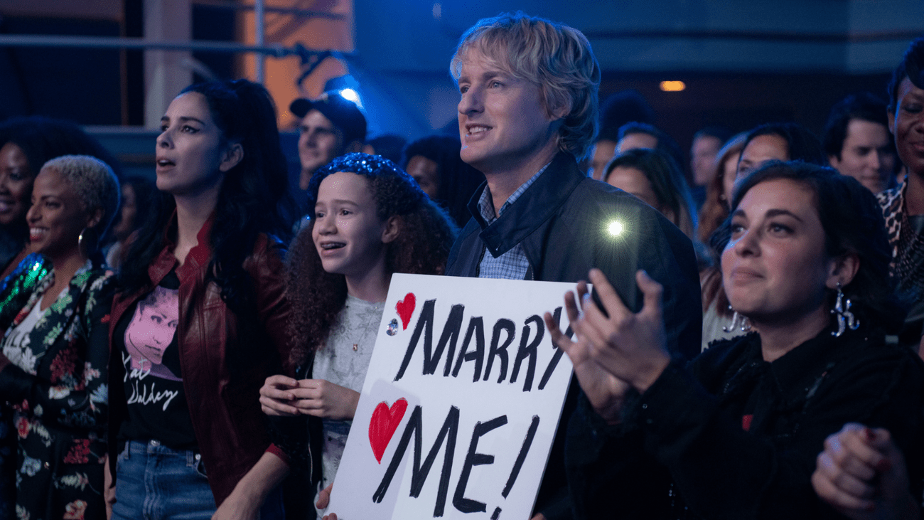 Ο Όουεν Γουίλσον μέσα "Παντρέψου με." 