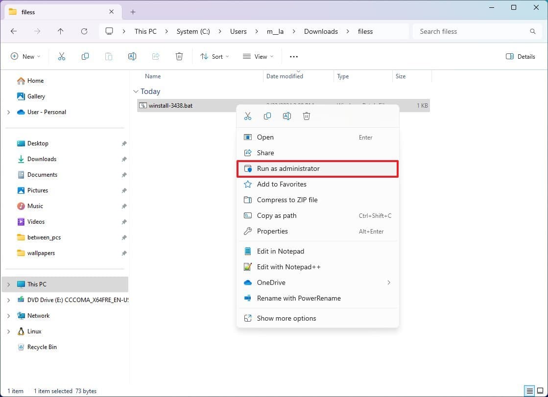 Wininstall εγκαταστήστε πολλές εφαρμογές