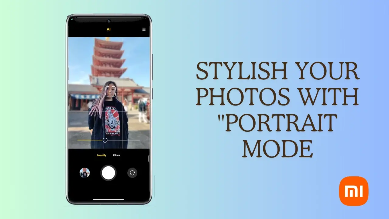 Πώς να στολίσετε τις φωτογραφίες σας με τη "Λειτουργία Πορτραίτου"
