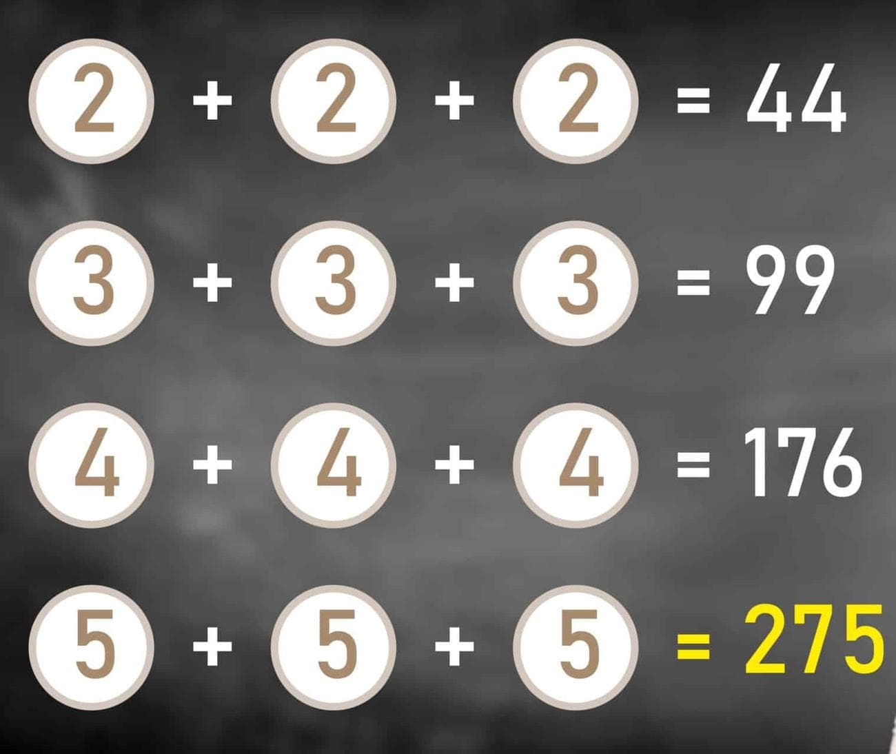 Τεστ IQ μαθηματικό παζλ λύση