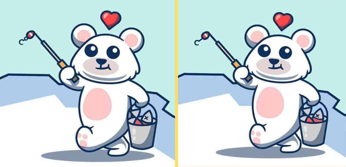 Τεστ παρατηρητικότητας διαφορές αρκουδάκι