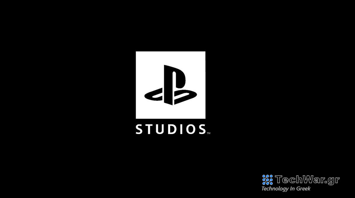 PlayStation Studios logo on black background