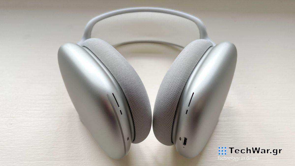 AirPods Max in silver