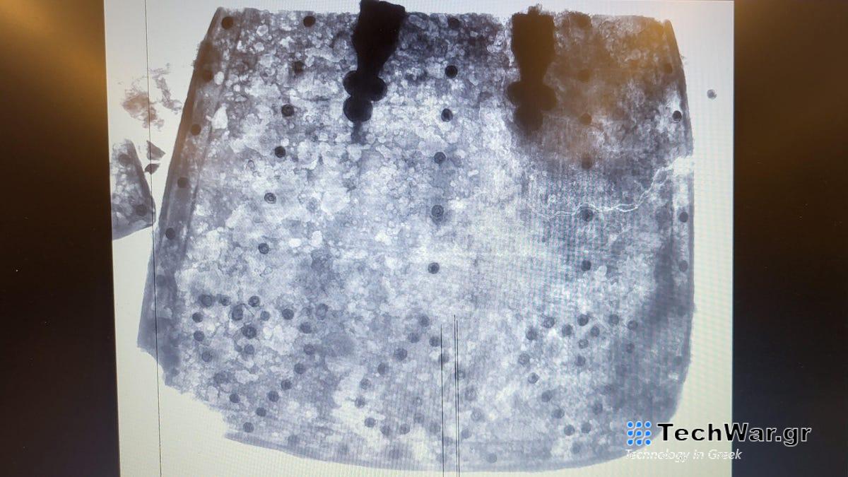 Αποικιακή πανοπλία που βρέθηκε στο κελάρι του Μέριλαντ του 17ου αιώνα