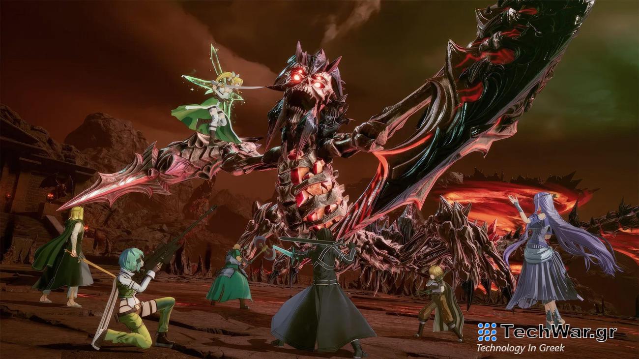 Το SWORD ART ONLINE Fractured Daydream είναι ένα Co-Op παιχνίδι για πολλούς παίκτες μεγάλης κλίμακας με επιδρομές για έως και 20 παίκτες