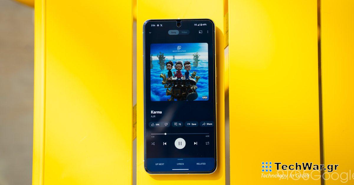 Επανασχεδιασμός φύλλου Cast σε δοκιμή YouTube Music σε Android