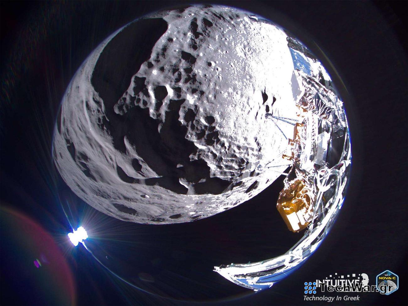 Όπως φοβόμασταν, η σεληνιακή προσγείωση των Intuitive Machines ανατράπηκε κατά τη διάρκεια μιας επιτυχημένης ήπιας προσγείωσης
