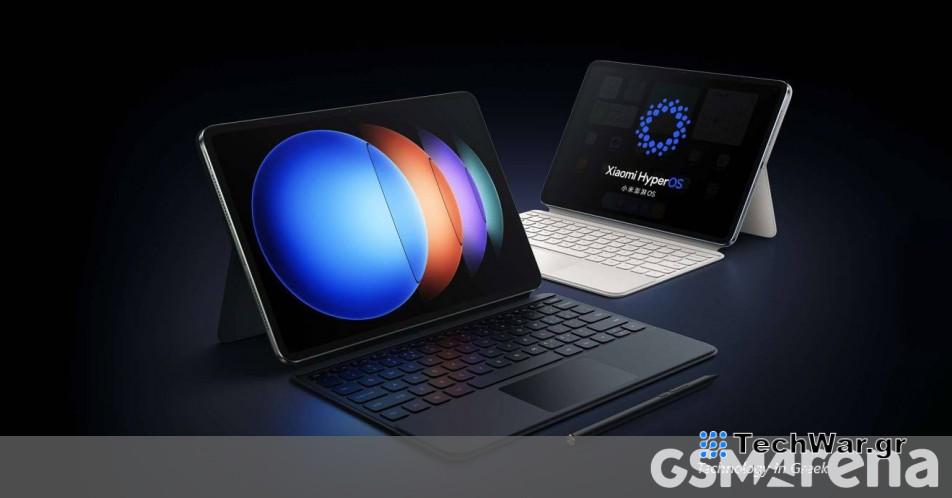 Το Xiaomi Pad 6S Pro 12.4 έχει οθόνη 3:2 144 Hz και Snapdragon 8 Gen 2
