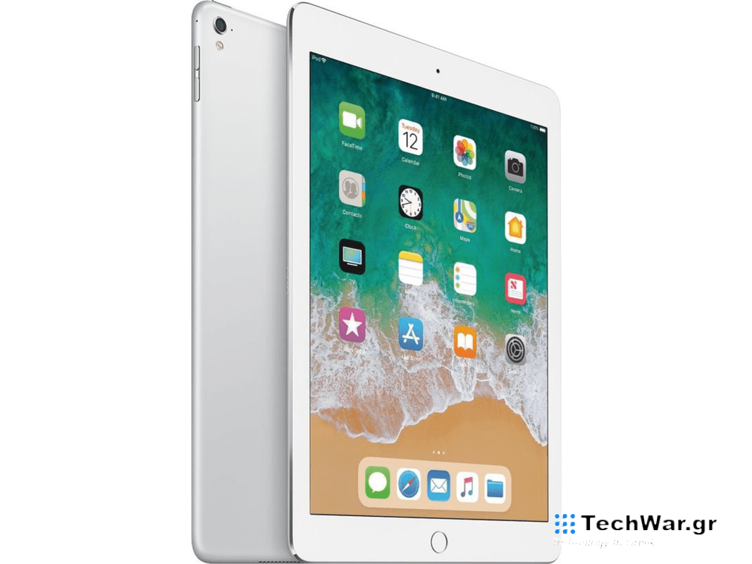 A refurbished silver iPad Pro on a plain background.