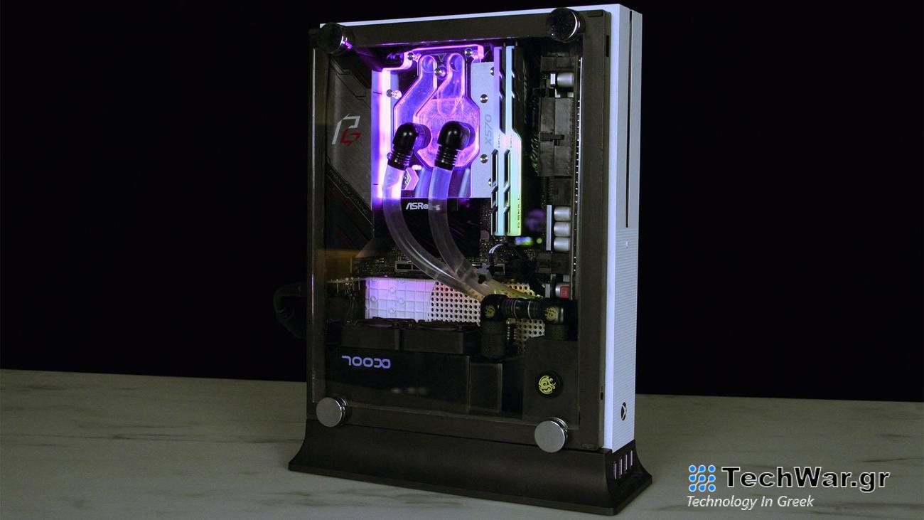 Αυτό το Xbox One S έχει βρει μια νέα ζωή ως υπολογιστής παιχνιδιών AMD