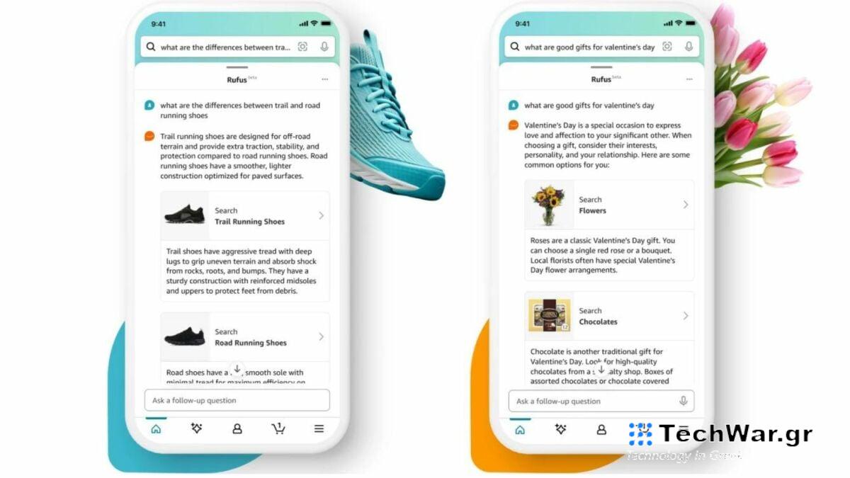 Η Amazon λανσάρει τον βοηθό αγορών AI που ονομάζεται...Rufus;
