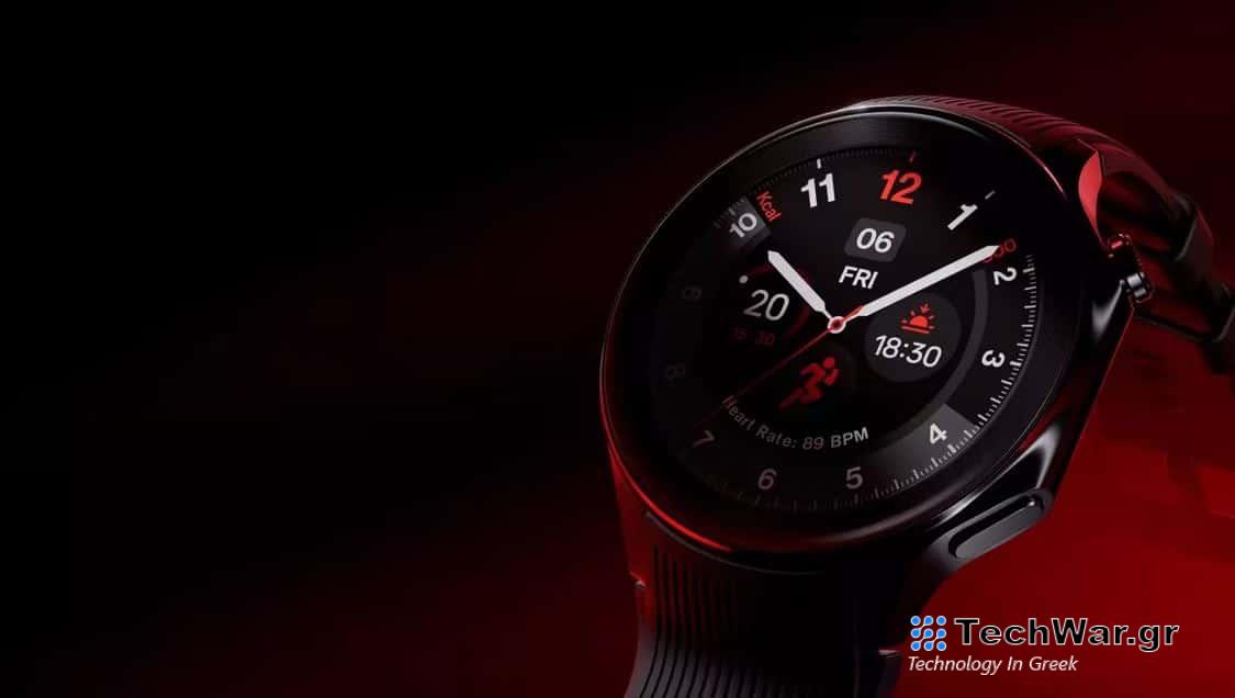 OnePlus Watch 2, OnePlus Watch 2: Υπόσχεται ότι θα λειτουργεί έως και 100 ώρες με μία μόνο φόρτιση