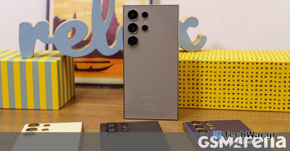 Η Samsung αυξάνει τον στόχο αποστολής της για τη σειρά Galaxy S24